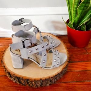 Gray Womens Sam eldelman sandals size 9